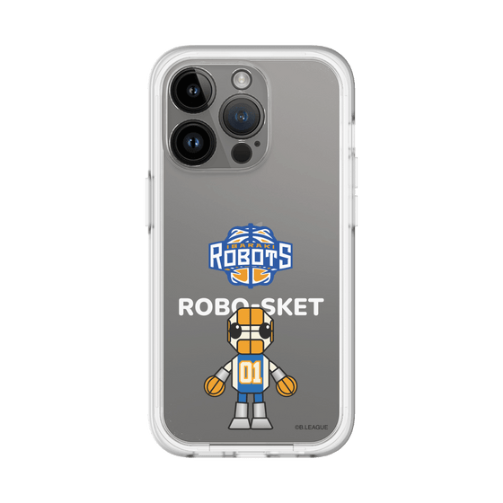 スリムプロテクションプレミアムケース［ B.LEAGUE - 茨城ロボッツ - ロボスケ ］