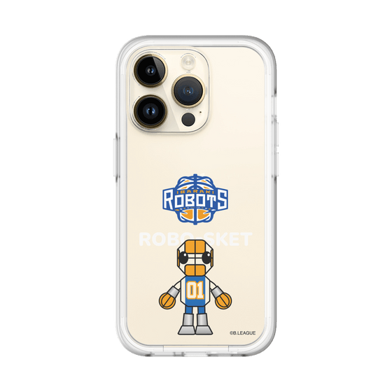 スリムプロテクションプレミアムケース［ B.LEAGUE - 茨城ロボッツ - ロボスケ ］
