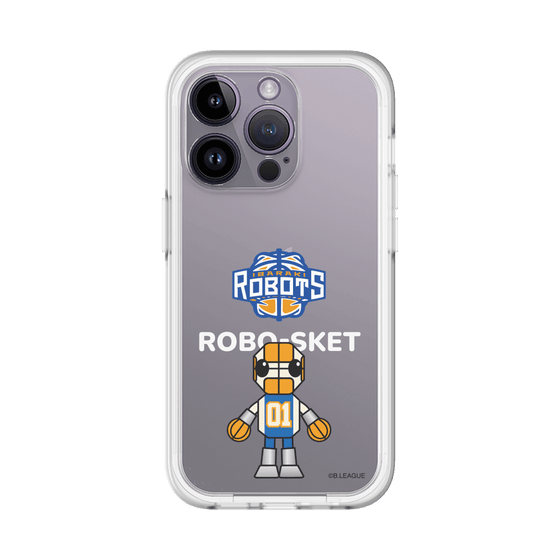 スリムプロテクションプレミアムケース［ B.LEAGUE - 茨城ロボッツ - ロボスケ ］
