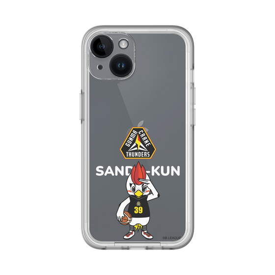 スリムプロテクションプレミアムケース［ B.LEAGUE - 群馬クレインサンダーズ - サンダくん ］