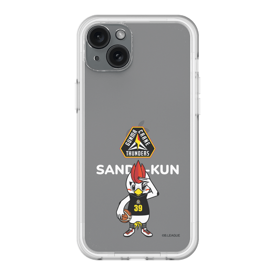 スリムプロテクションプレミアムケース［ B.LEAGUE - 群馬クレインサンダーズ - サンダくん ］