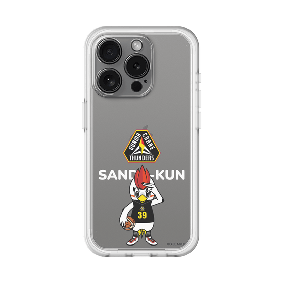 スリムプロテクションプレミアムケース［ B.LEAGUE - 群馬クレインサンダーズ - サンダくん ］