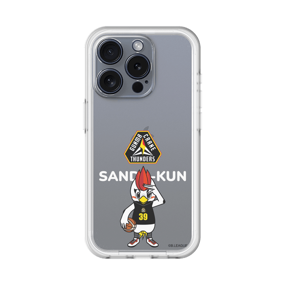 スリムプロテクションプレミアムケース［ B.LEAGUE - 群馬クレインサンダーズ - サンダくん ］