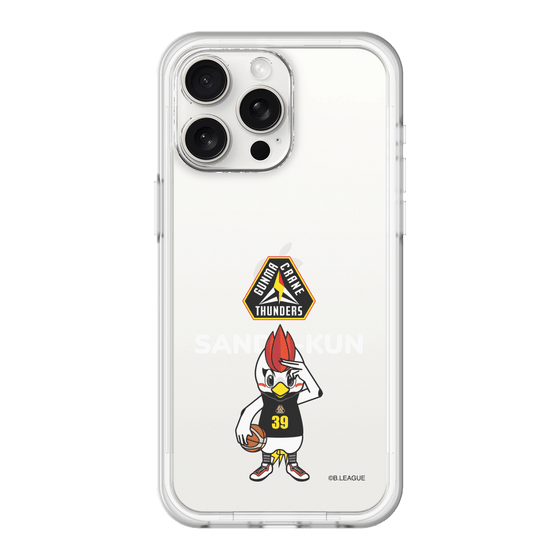 スリムプロテクションプレミアムケース［ B.LEAGUE - 群馬クレインサンダーズ - サンダくん ］