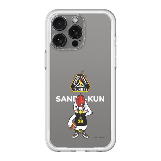 スリムプロテクションプレミアムケース［ B.LEAGUE - 群馬クレインサンダーズ - サンダくん ］