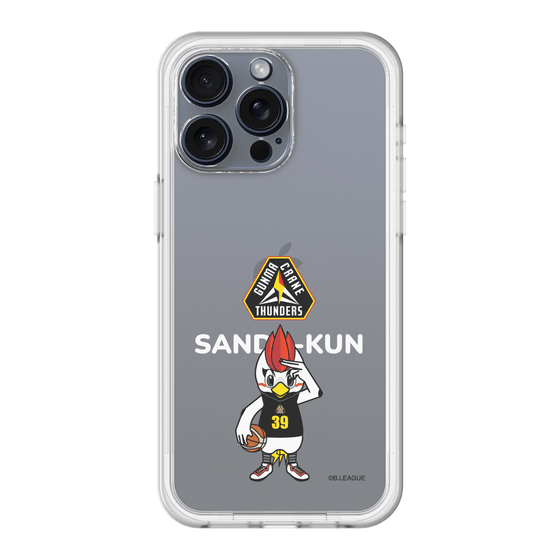 スリムプロテクションプレミアムケース［ B.LEAGUE - 群馬クレインサンダーズ - サンダくん ］