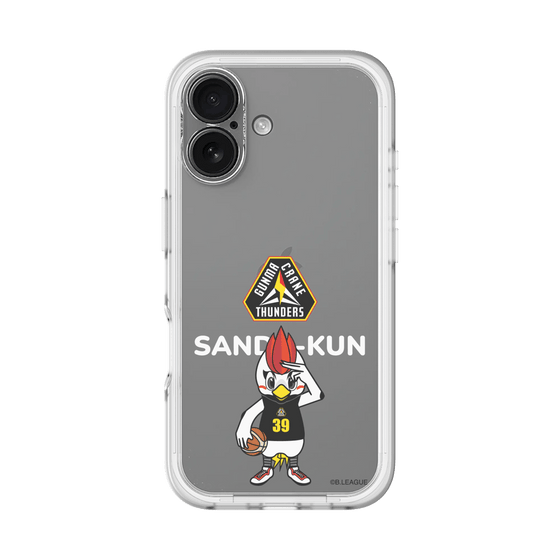 スリムプロテクションプレミアムケース［ B.LEAGUE - 群馬クレインサンダーズ - サンダくん ］