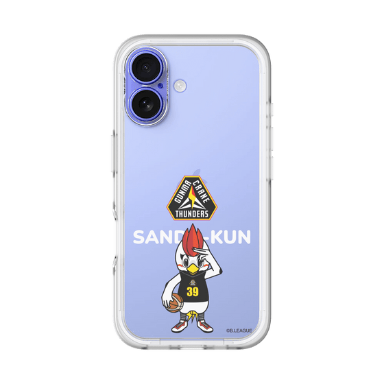 スリムプロテクションプレミアムケース［ B.LEAGUE - 群馬クレインサンダーズ - サンダくん ］