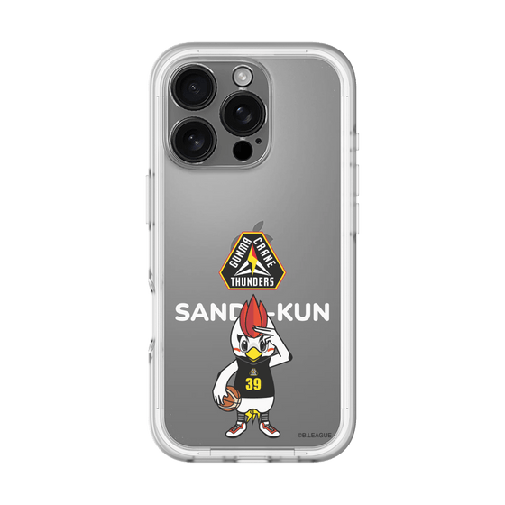スリムプロテクションプレミアムケース［ B.LEAGUE - 群馬クレインサンダーズ - サンダくん ］