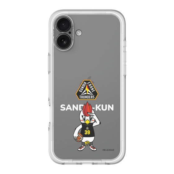スリムプロテクションプレミアムケース［ B.LEAGUE - 群馬クレインサンダーズ - サンダくん ］