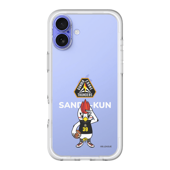 スリムプロテクションプレミアムケース［ B.LEAGUE - 群馬クレインサンダーズ - サンダくん ］