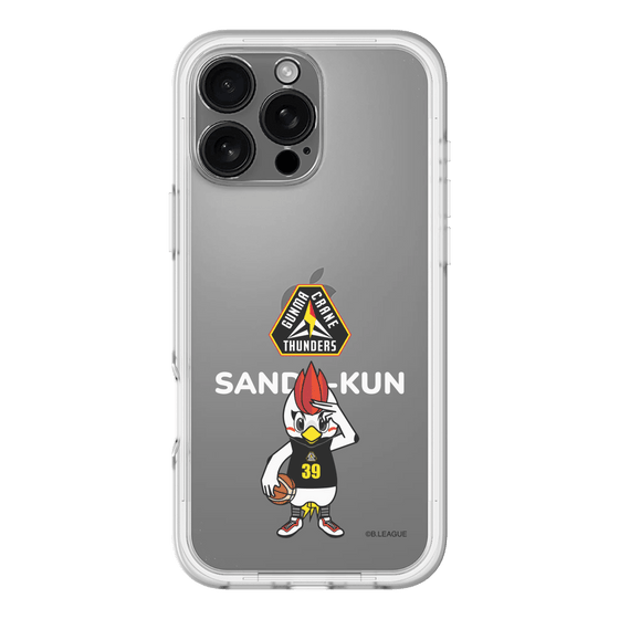 スリムプロテクションプレミアムケース［ B.LEAGUE - 群馬クレインサンダーズ - サンダくん ］