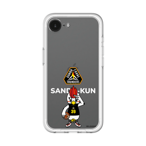 スリムプロテクションプレミアムケース［ B.LEAGUE - 群馬クレインサンダーズ - サンダくん ］