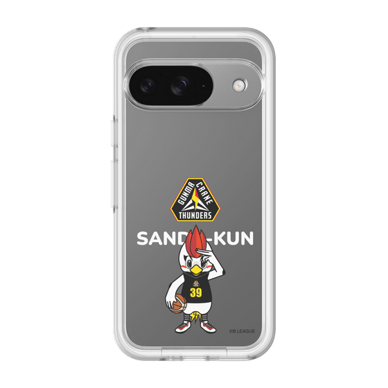 スリムプロテクションプレミアムケース［ B.LEAGUE - 群馬クレインサンダーズ - サンダくん ］