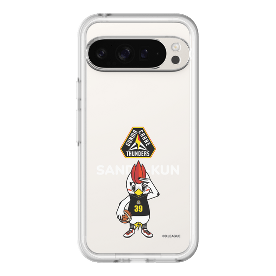 スリムプロテクションプレミアムケース［ B.LEAGUE - 群馬クレインサンダーズ - サンダくん ］