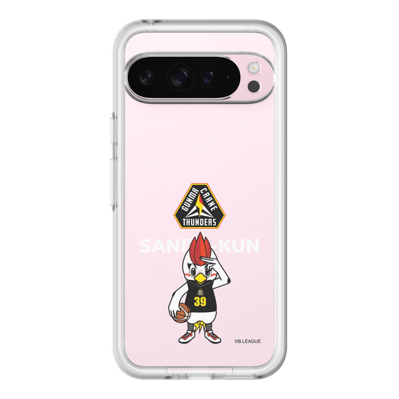 スリムプロテクションプレミアムケース［ B.LEAGUE - 群馬クレインサンダーズ - サンダくん ］