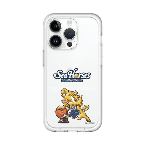 スリムプロテクションプレミアムケース［ B.LEAGUE - シーホース三河 - シーホースくん ］
