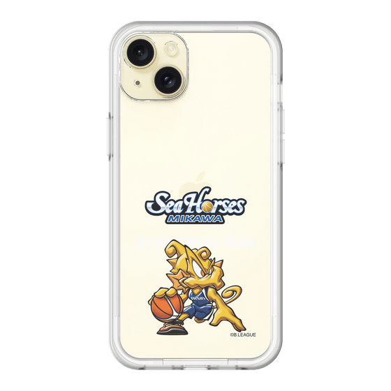 スリムプロテクションプレミアムケース［ B.LEAGUE - シーホース三河 - シーホースくん ］