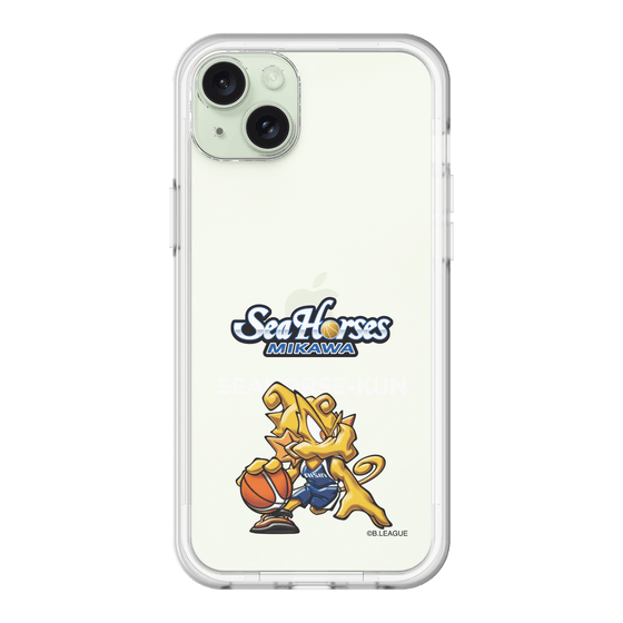 スリムプロテクションプレミアムケース［ B.LEAGUE - シーホース三河 - シーホースくん ］