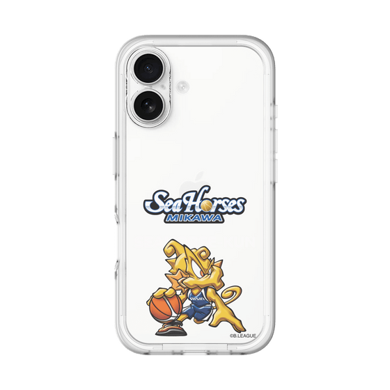 スリムプロテクションプレミアムケース［ B.LEAGUE - シーホース三河 - シーホースくん ］