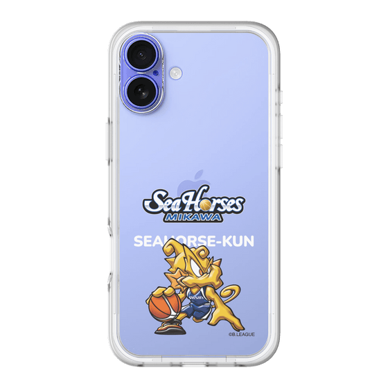 スリムプロテクションプレミアムケース［ B.LEAGUE - シーホース三河 - シーホースくん ］