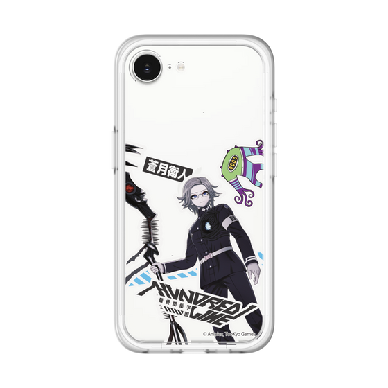 スリムプロテクションプレミアムケース［ HUNDRED LINE -最終防衛学園- - ステッカー - 蒼月衛人 ］