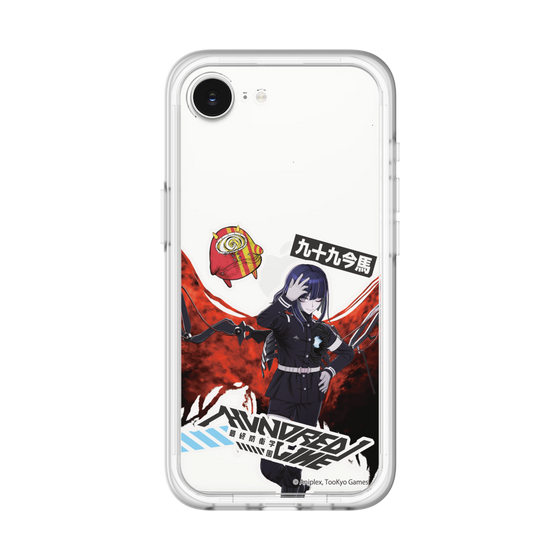 スリムプロテクションプレミアムケース［ HUNDRED LINE -最終防衛学園- - ステッカー - 九十九今馬 ］