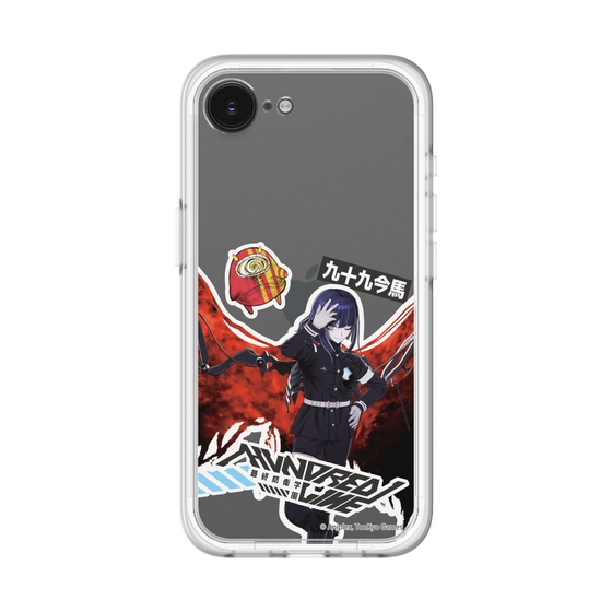 スリムプロテクションプレミアムケース［ HUNDRED LINE -最終防衛学園- - ステッカー - 九十九今馬 ］