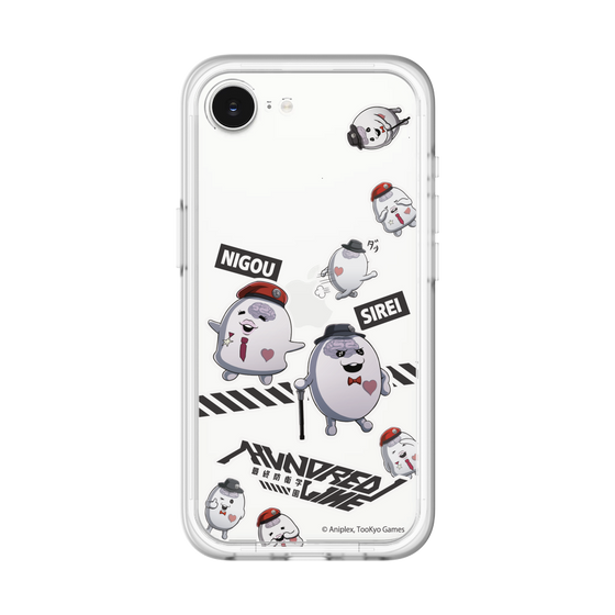 スリムプロテクションプレミアムケース［ HUNDRED LINE -最終防衛学園- - ステッカー - SIREIとNIGOU ］