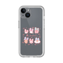 スリムプロテクションプレミアムケース［ もくもくちゃん - リボン ］