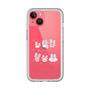 スリムプロテクションプレミアムケース［ もくもくちゃん - リボン ］