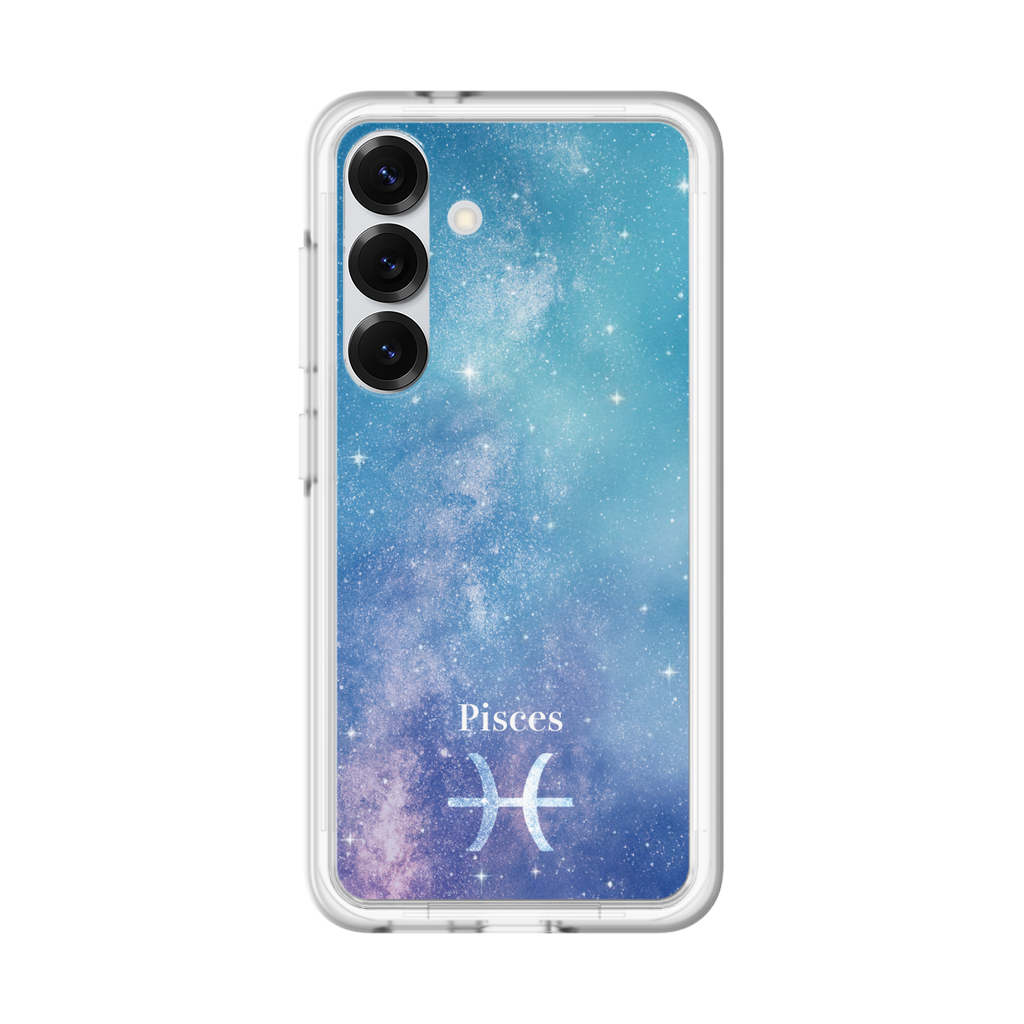 スリムプロテクションプレミアムケース for Samsung Galaxy S25［ STARRY SIGNS - オリジナル - Pisces ］