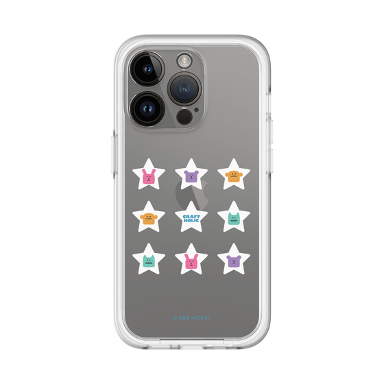スリムプロテクションプレミアムケース［ CRAFTHOLIC - Stars ］