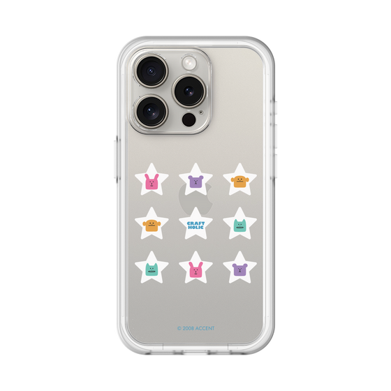 スリムプロテクションプレミアムケース［ CRAFTHOLIC - Stars ］