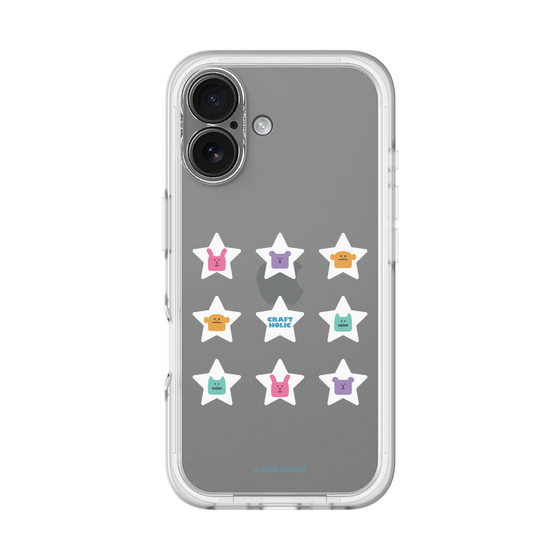 スリムプロテクションプレミアムケース［ CRAFTHOLIC - Stars ］