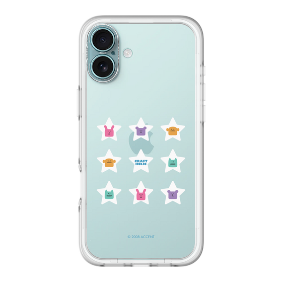 スリムプロテクションプレミアムケース［ CRAFTHOLIC - Stars ］