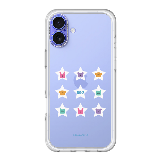スリムプロテクションプレミアムケース［ CRAFTHOLIC - Stars ］