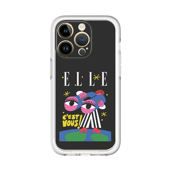 スリムプロテクションプレミアムケース［ ELLE - 80 YEARS - CACHETEJACK ］