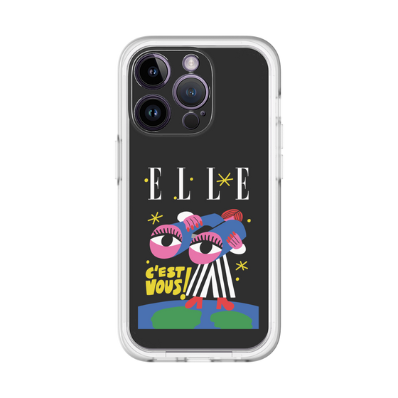スリムプロテクションプレミアムケース［ ELLE - 80 YEARS - CACHETEJACK ］