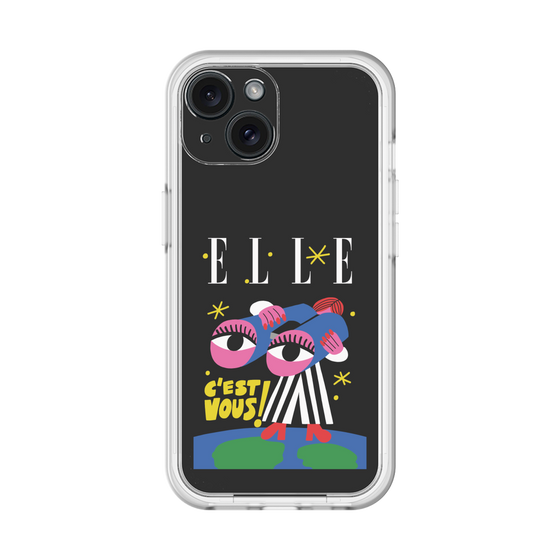 スリムプロテクションプレミアムケース［ ELLE - 80 YEARS - CACHETEJACK ］