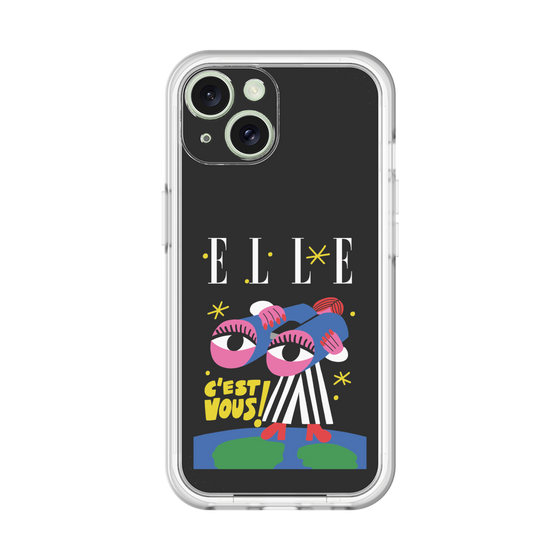 スリムプロテクションプレミアムケース［ ELLE - 80 YEARS - CACHETEJACK ］