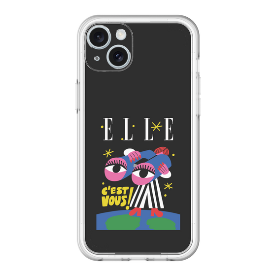スリムプロテクションプレミアムケース［ ELLE - 80 YEARS - CACHETEJACK ］