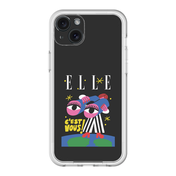 スリムプロテクションプレミアムケース［ ELLE - 80 YEARS - CACHETEJACK ］