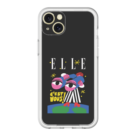 スリムプロテクションプレミアムケース［ ELLE - 80 YEARS - CACHETEJACK ］