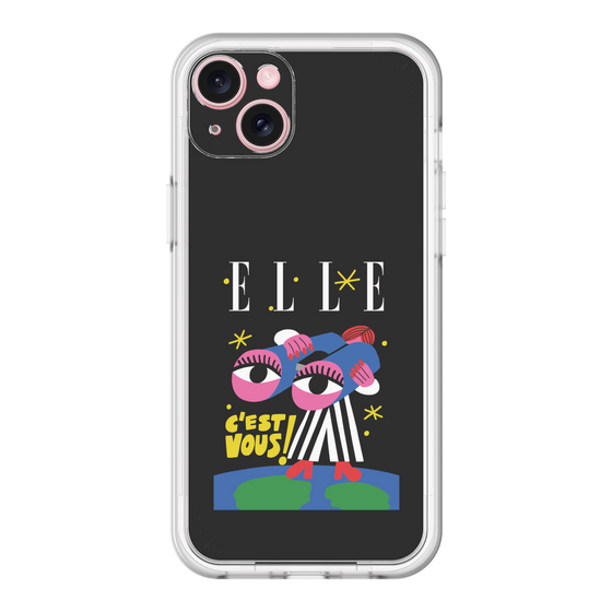 スリムプロテクションプレミアムケース［ ELLE - 80 YEARS - CACHETEJACK ］