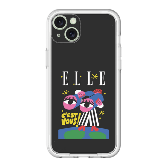 スリムプロテクションプレミアムケース［ ELLE - 80 YEARS - CACHETEJACK ］