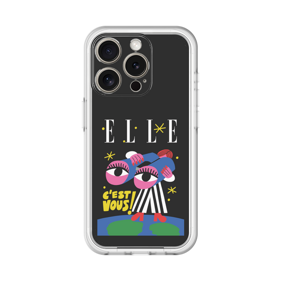 スリムプロテクションプレミアムケース［ ELLE - 80 YEARS - CACHETEJACK ］