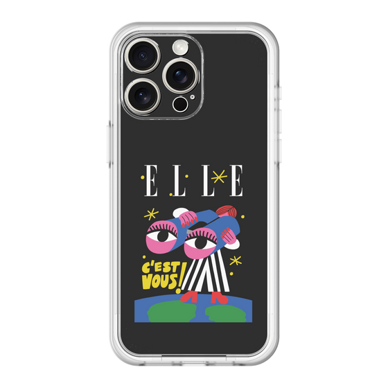 スリムプロテクションプレミアムケース［ ELLE - 80 YEARS - CACHETEJACK ］