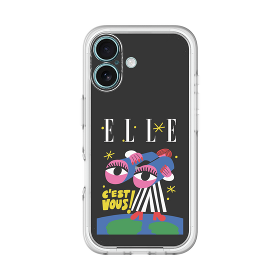 スリムプロテクションプレミアムケース［ ELLE - 80 YEARS - CACHETEJACK ］