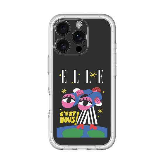 スリムプロテクションプレミアムケース［ ELLE - 80 YEARS - CACHETEJACK ］